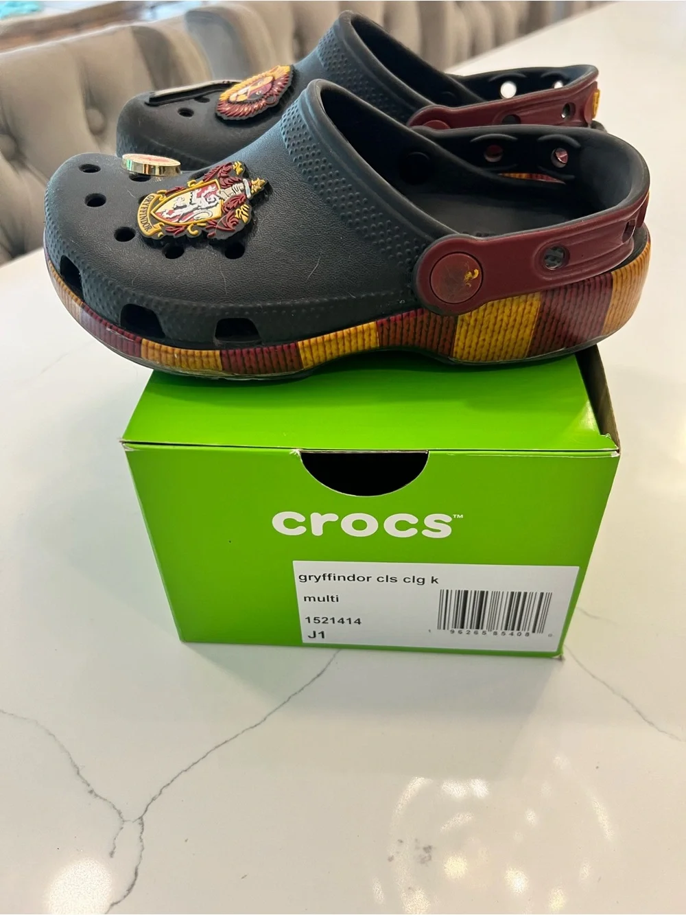 CROCS Kids Harry Potter Gryffindor with jibbitz’s